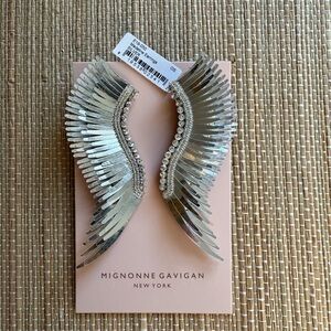 Mignonne Gavigan Metallic Wing Earrings